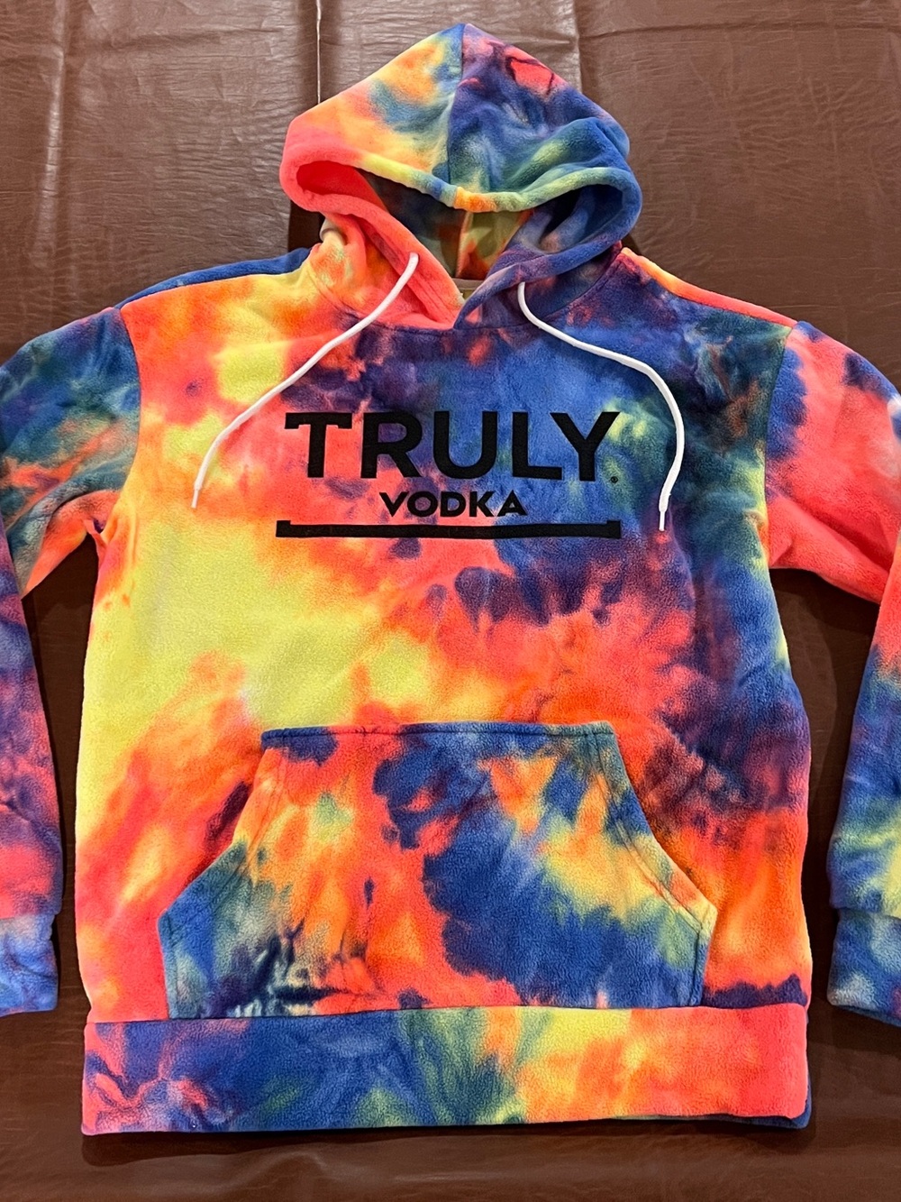 Truly Vodka Tie Dye Hoodie Sweatshirt - Size Small